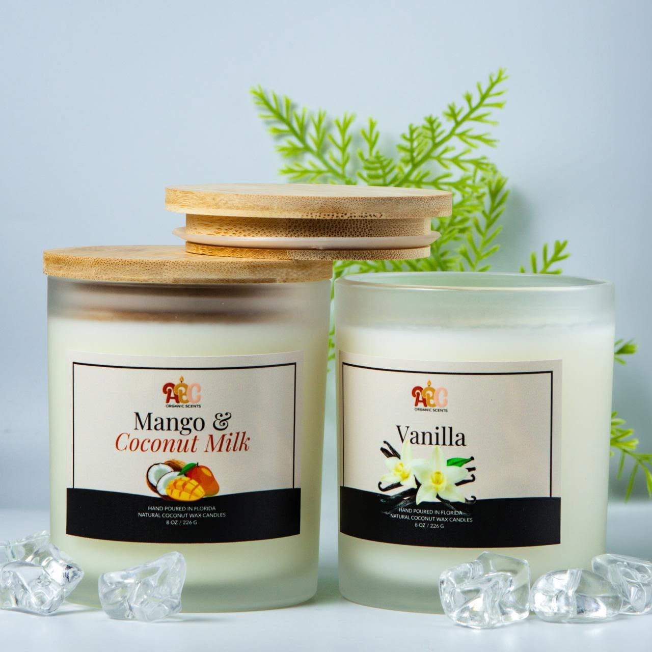 Mango & Vanilla Candle Duo