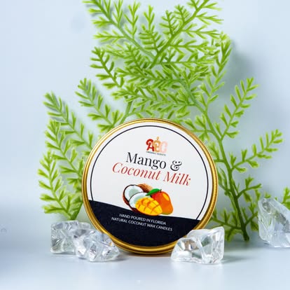 Mango & Coconut Milk Candle